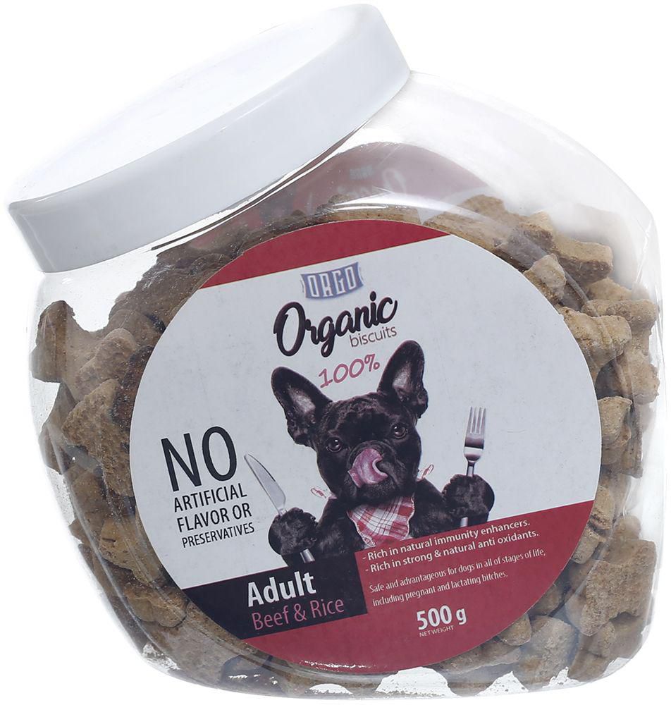 ORGO | ORGANIC BISCUITS (Adult) - Beef & Rice | 500 gm Preview Image