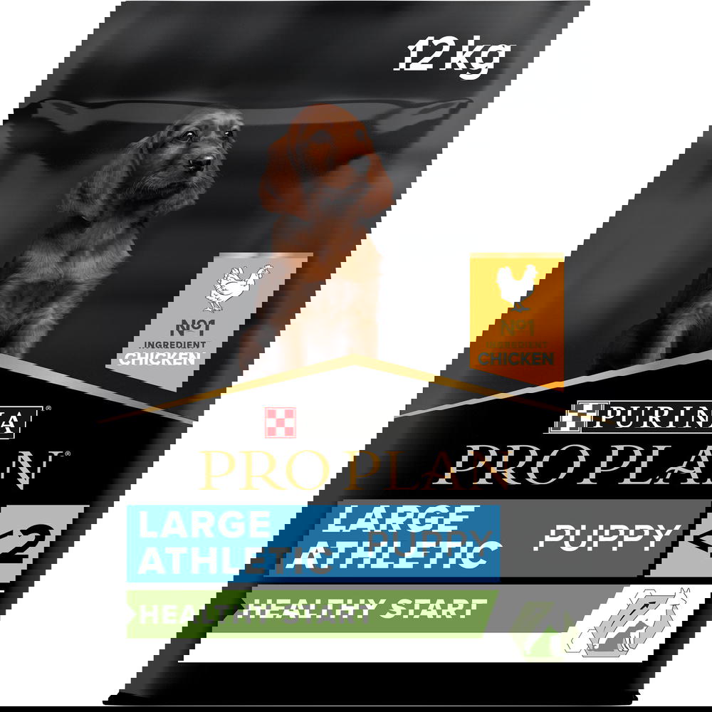 PURINA® PRO PLAN® Large Puppy Athletic with OPTISTART® Dry Dog Food Rich in Chicken - 12 KG Preview Image