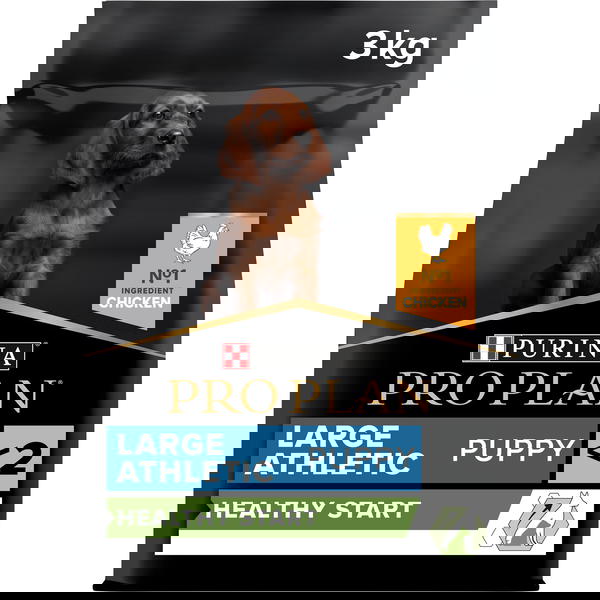 PURINA® PRO PLAN® Large Puppy Athletic with OPTISTART® Dry Dog Food Rich in Chicken - 3 KG Image 1 Preview