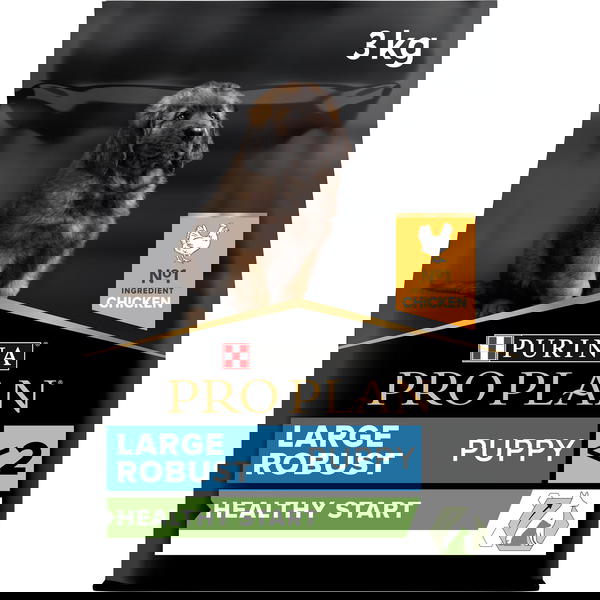 PURINA® PRO PLAN® Large Robust Puppy with OPTISTART® Rich in Chicken Dry Food - 3 KG Image 1 Preview