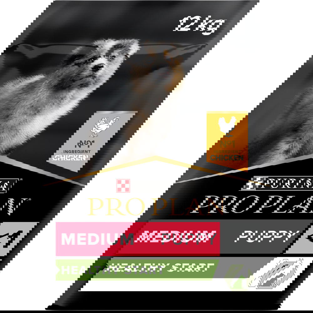 PURINA® PRO PLAN® Medium Puppy with OPTISTART® Rich in Chicken Dry Food-12 KG  Preview Image