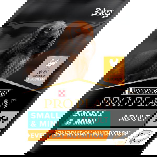 PURINA® PRO PLAN® Small & Mini Adult with OPTIBALANCE®, Rich in Chicken Dry Dog Food - 3 KG Image 1 Preview