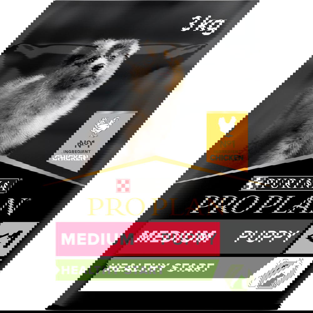 PURINA PRO PLAN Medium Puppy with OPTISTART Rich in Chicken Dry Food-3 KG Preview Image