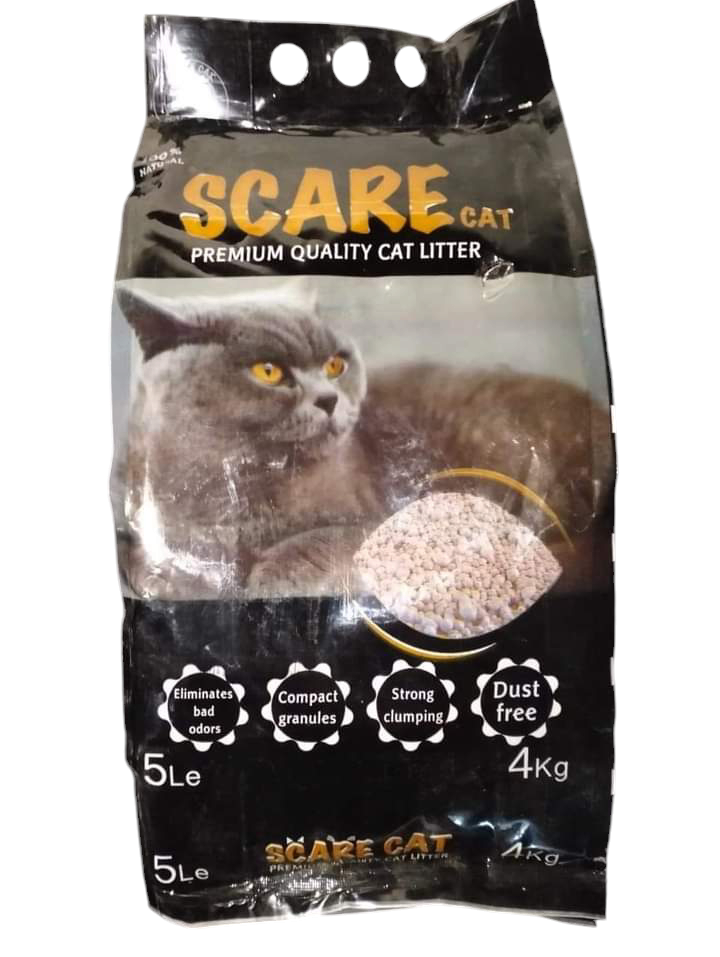Scar black clumping sand for litter 5L Preview Image