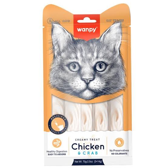 Wanpy Cat With Chicken&Crab70gm  Preview Image