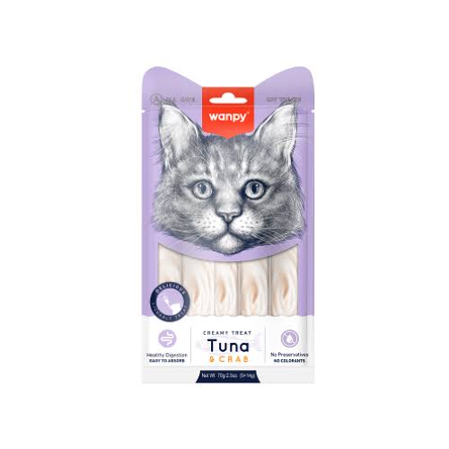 Wanpy Cat with Tuna&Crab 70gm Preview Image