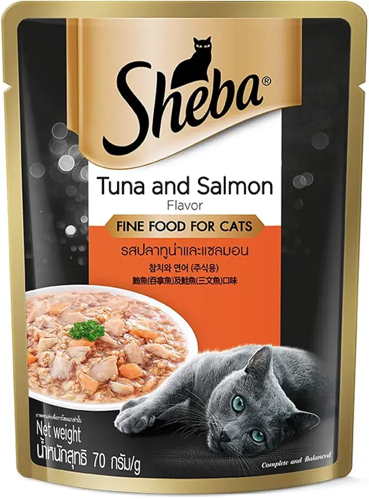 Sheba cat adult tuna and salmon 70gm Preview Image