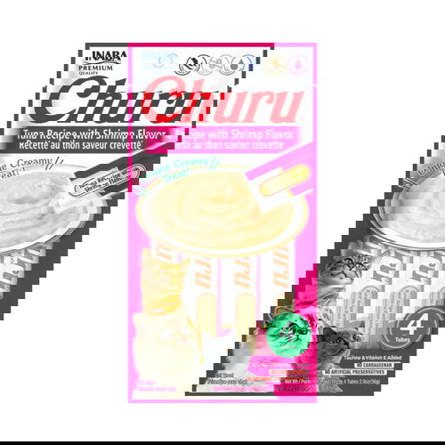 Churu Tuna and Shrimp Flavor Equivalent to Cats, 4 x 14g Preview Image