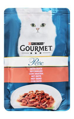 Gourmet adult cat duck 85gm Preview Image