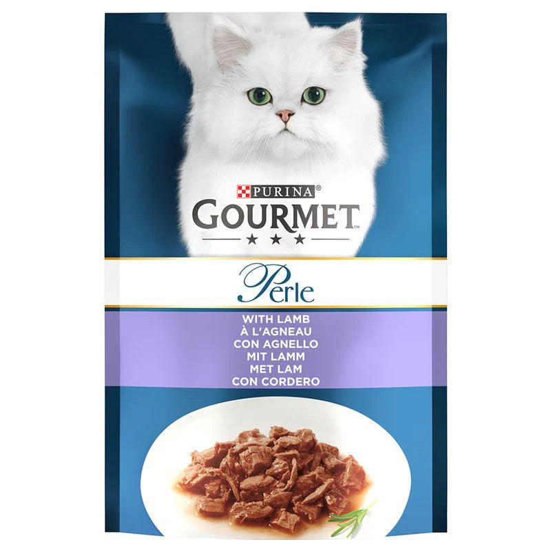 Gourmet adult cat lamb 85gm Preview Image