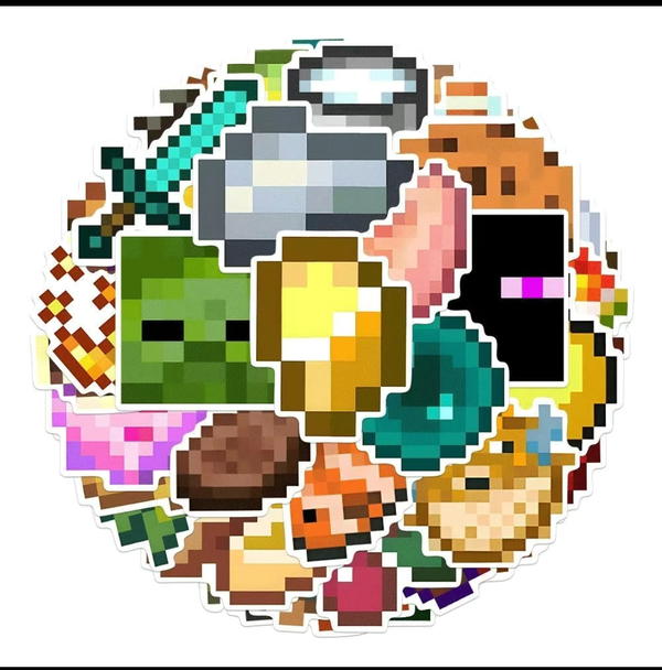 50 ستيكر ماين كرافت  Image 1 Preview