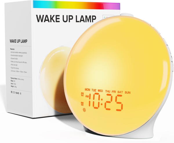 Wake-Up Light Alarm Clock Image 2 Preview