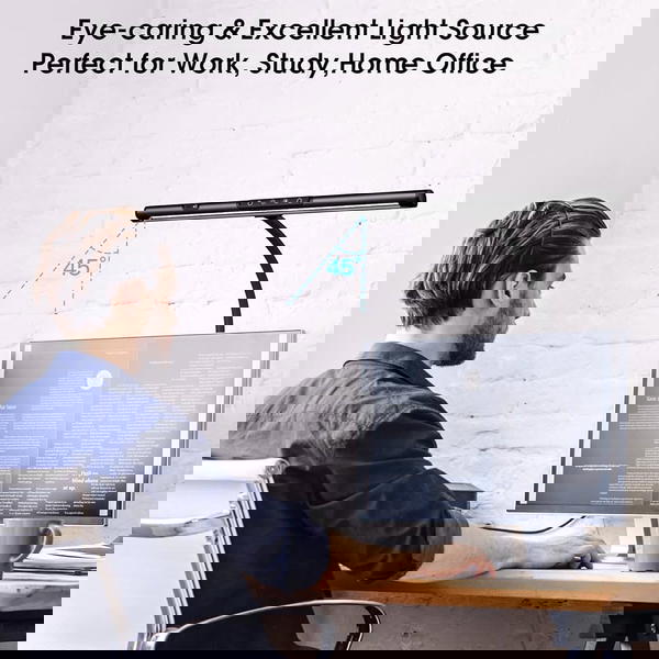 clamp lamp ذكي مع جهاز تحكم و تطبيق وستاند Image 2 Preview