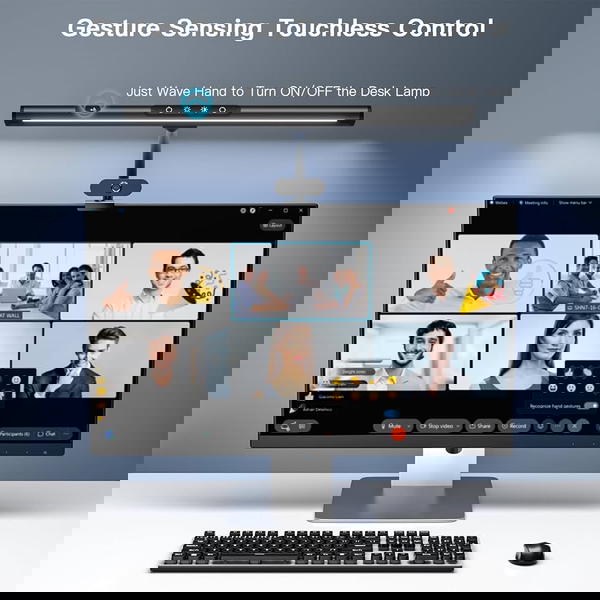 clamp lamp ذكي مع جهاز تحكم و تطبيق وستاند Image 5 Preview