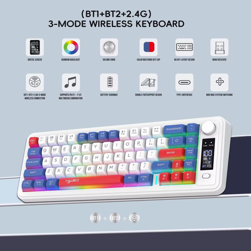 كيبورد    ضمان سنه L68 HXSJ Preview Image