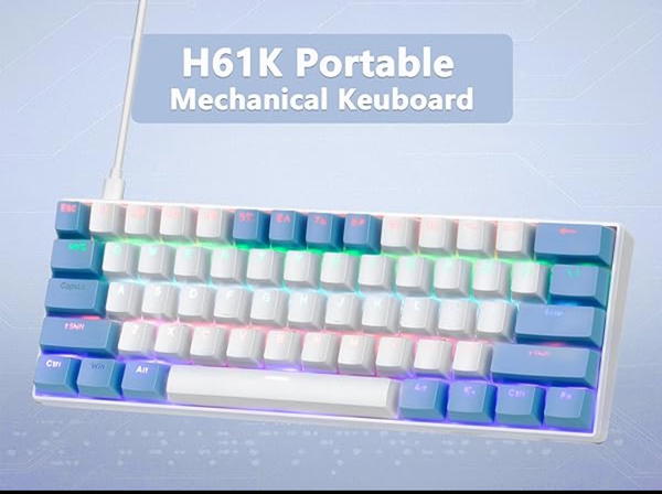 كيبورد H61k بلو سويتش Image 1 Preview