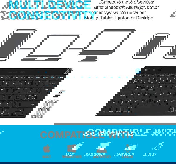 كيبورد بلوتوث JLab Go Wireless Image 2 Preview