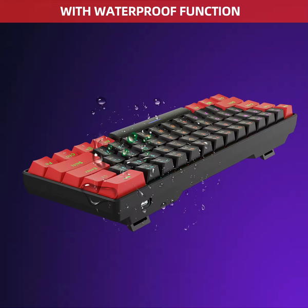 كيبورد ضمان سنه HXSJ V700T Image 4 Preview