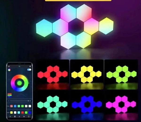 ليد نيون الخليه 6 قطع  Image 1 Preview