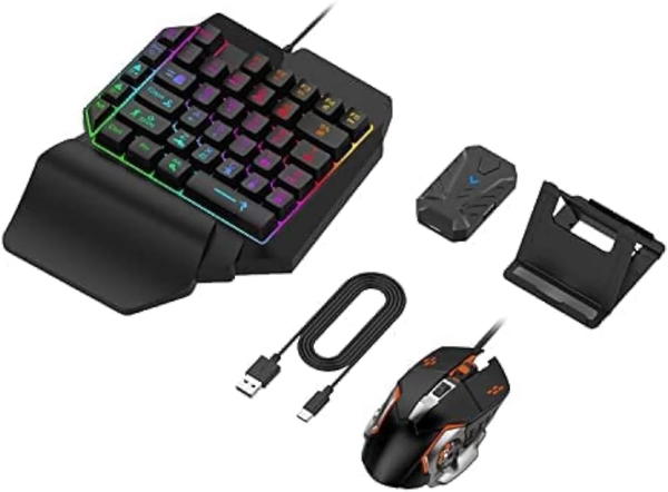 ماوس باد+ماوس+كيبورد+قطعه ربط للهاتف Image 2 Preview