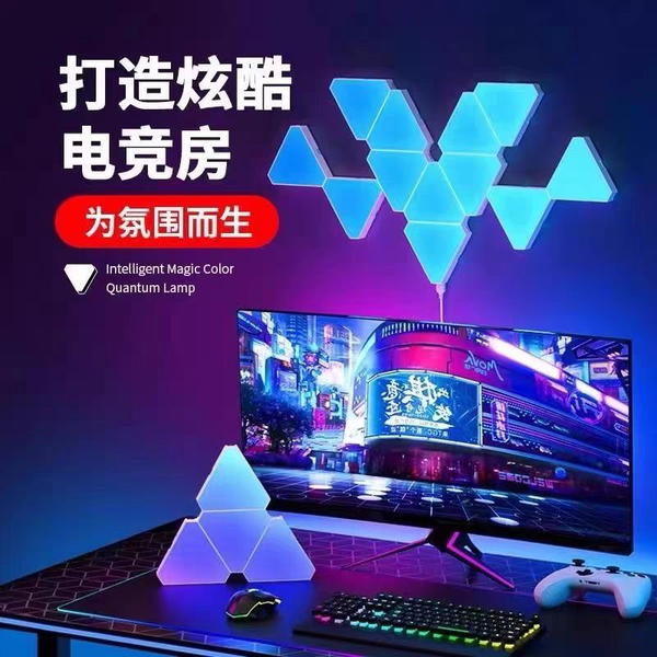 نيون مثلثات 6 قطع  Image 1 Preview