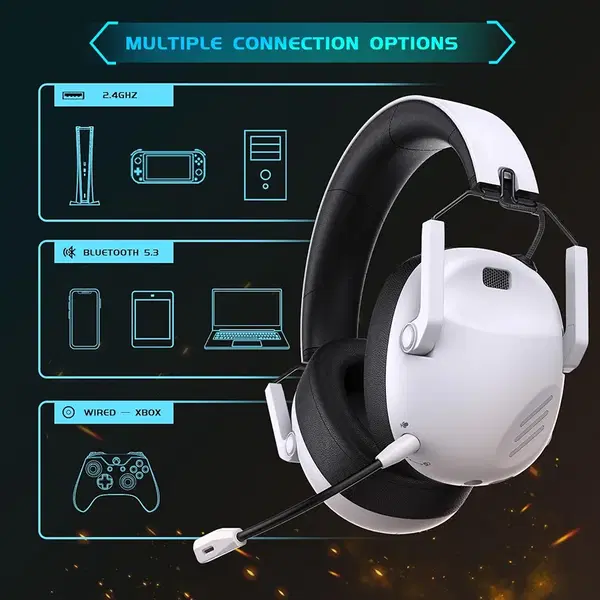 سماعه WolfLawS TA2000 2.4GHz  Image 3 Preview