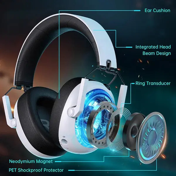 سماعه WolfLawS TA2000 2.4GHz  Image 4 Preview