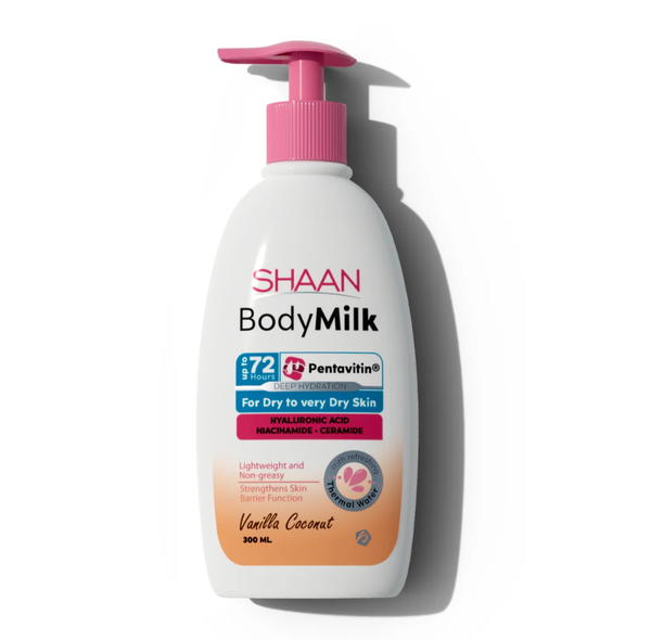Shaan Body Milk Vanilla Coconut 300 ml Image 1 Preview