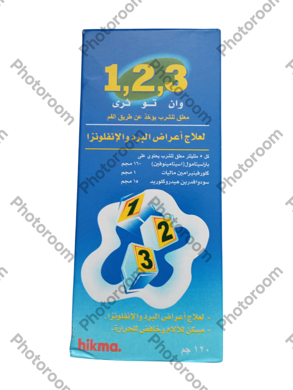 321 وان تو ثرى 120مللى شراب  Image 1 Preview