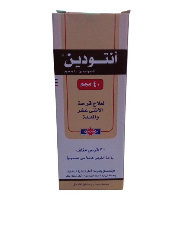 انتودين ٤٠ مجم ٣٠ قرص  Image 1 Preview