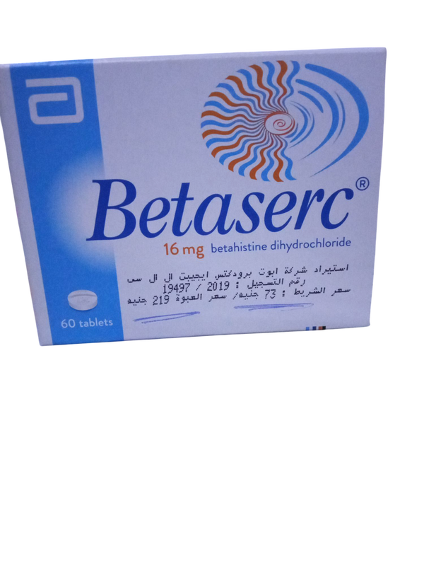 بيتاسيرك ١٦ مجم ٦٠ قرص  Image 1 Preview