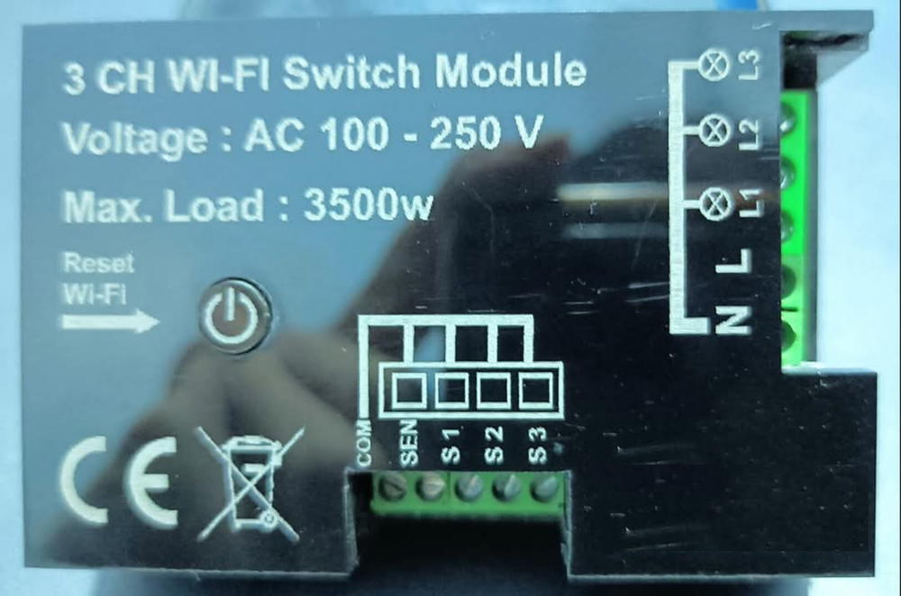 3CH WI-FI Switch Module  Preview Image
