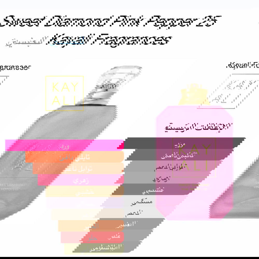 Sweet Diamond Pink Pepper 25 Kayali Fragrances Preview Image