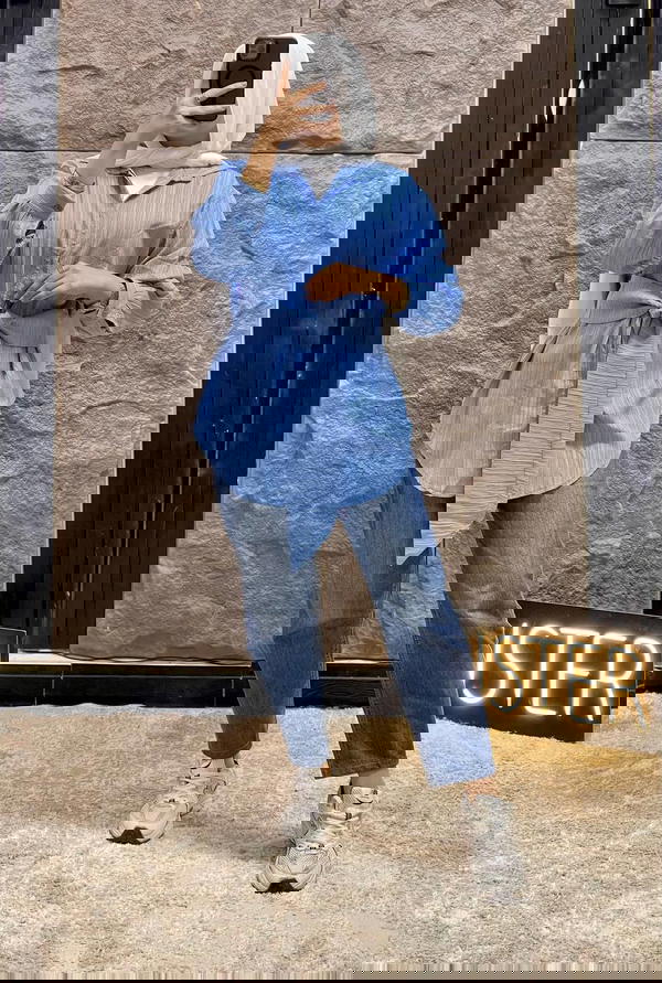 شميز فريسكا حزام عريض Image 4 Preview
