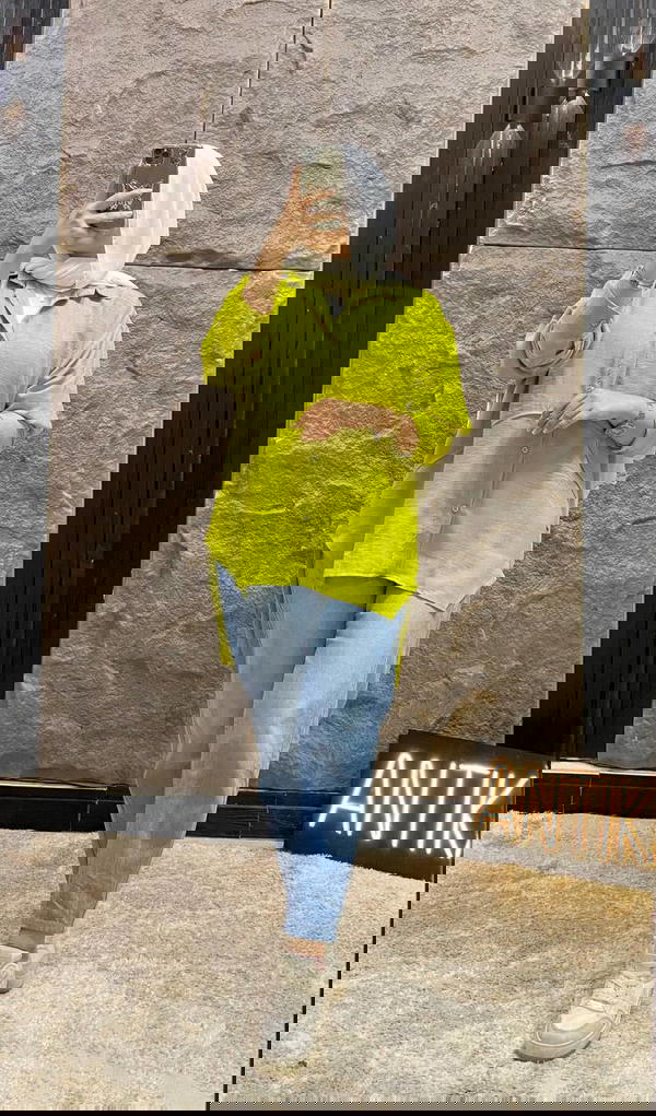 شميز كتان قصات Image 2 Preview
