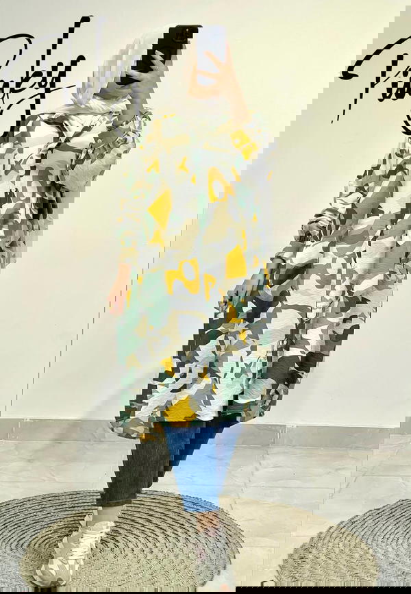 شميز مشجر طويل   Image 2 Preview