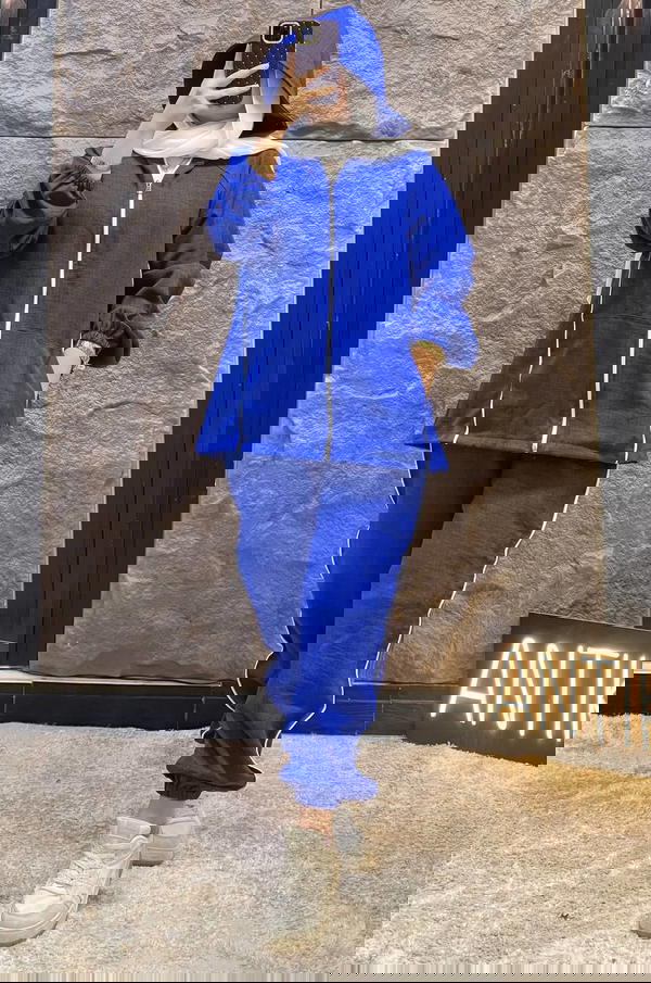سوت 2 جيب كتان Image 2 Preview