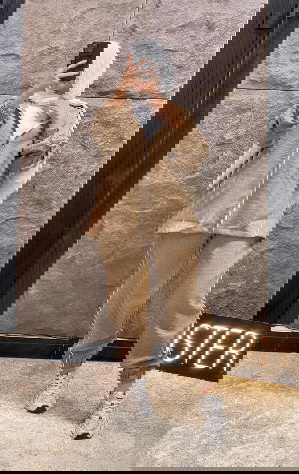 سوت 2 جيب كتان Image 4 Preview