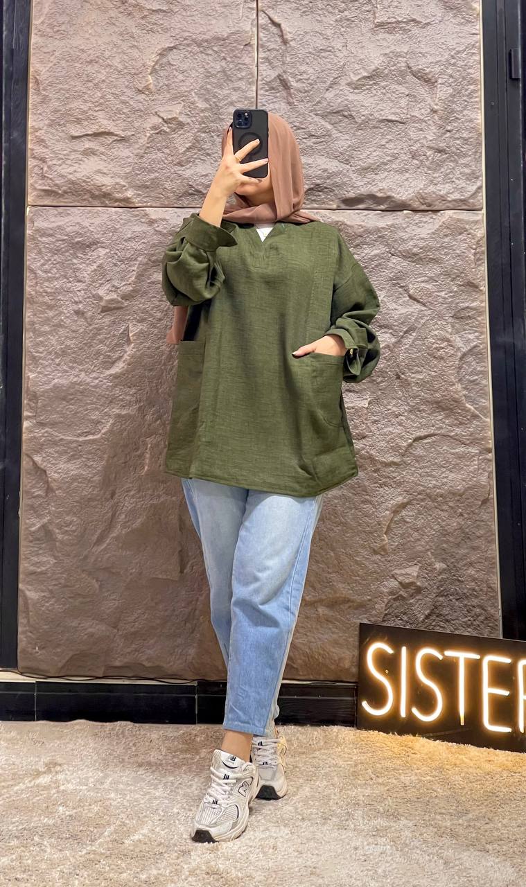 سويتشيرت كتان Preview Image