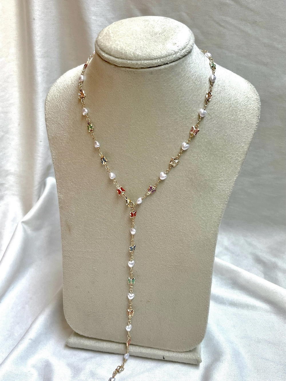 butterfly drop necklace  Preview Image