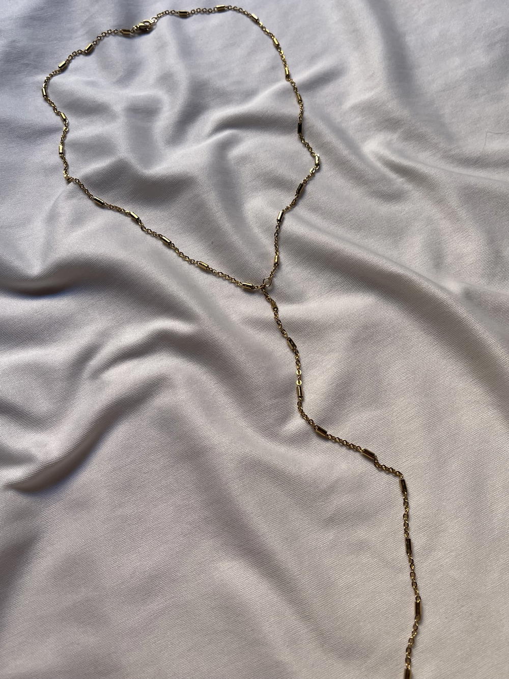 gold drop necklace  Preview Image