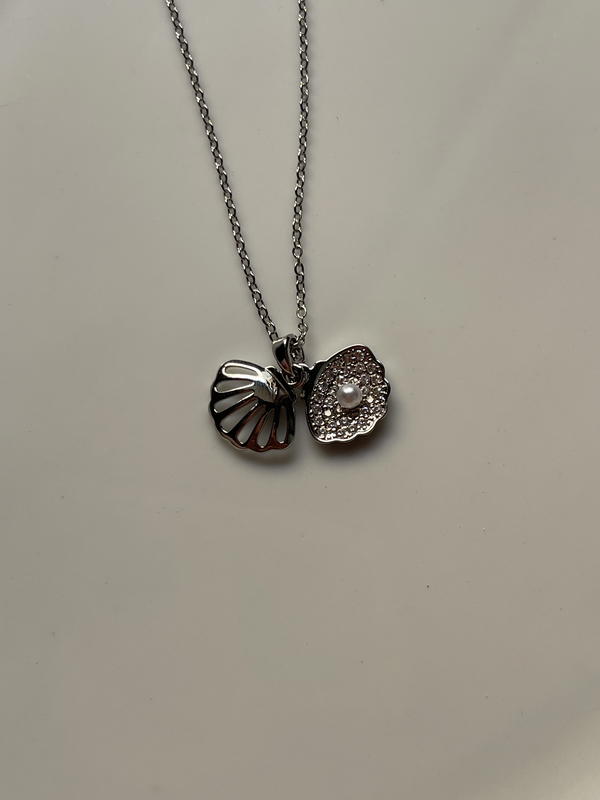 Shell silver necklace  Image 1 Preview
