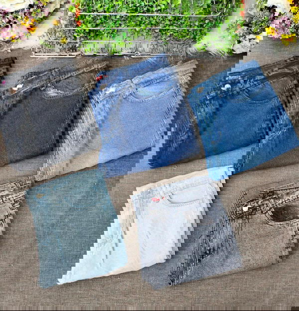 بنطلون وايد ليج Image 6 Preview