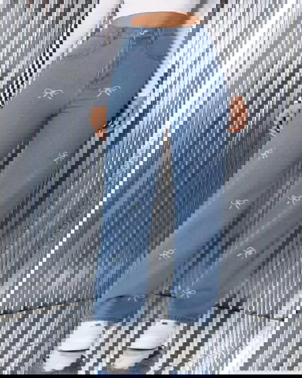 بنطلون وايد ليج فيونكات Image 1 Preview