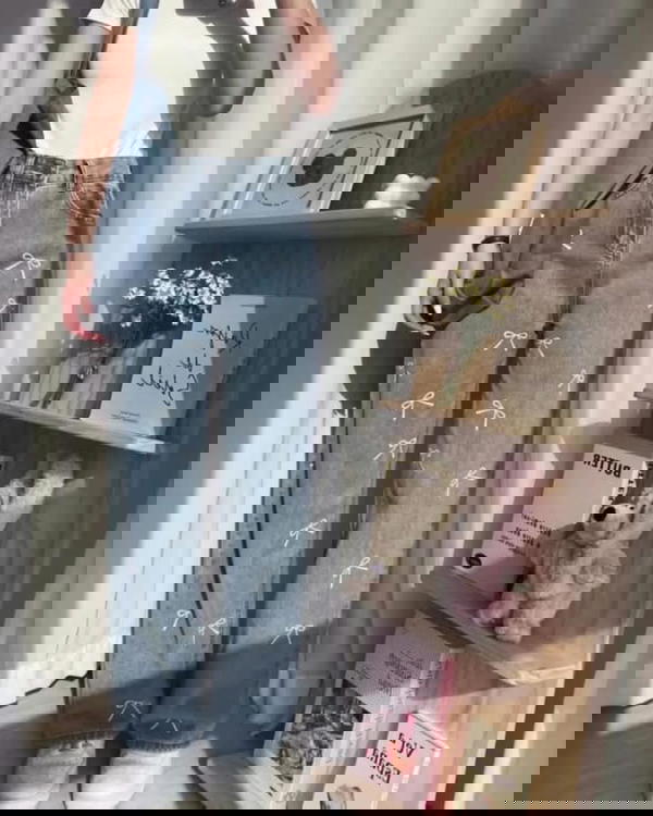 بنطلون وايد ليج فيونكات Image 2 Preview