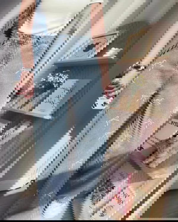 بنطلون وايد ليج فيونكات Image 3 Preview