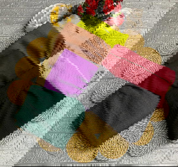 فستان كتان - كود 220 Image 5 Preview