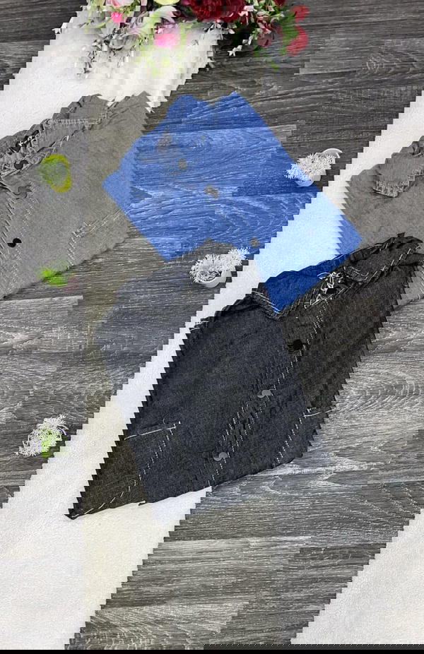 شيميز جينز - كود 650 Image 3 Preview