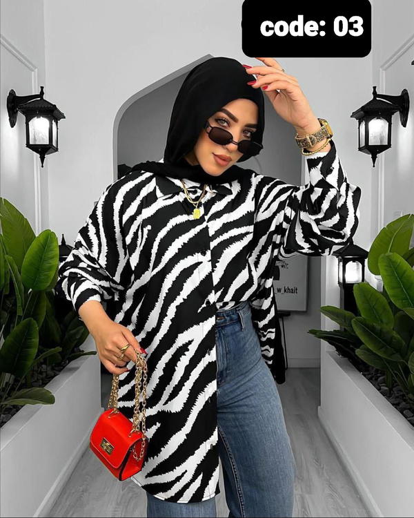 شيميز طباعة - كود 635 Image 6 Preview