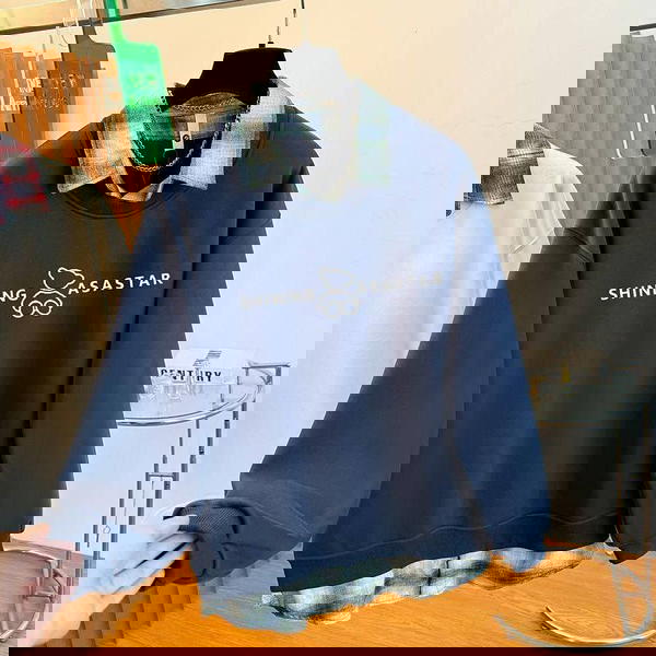 سويت شيرت ياقه و اكتنشن كاروهات  Image 6 Preview
